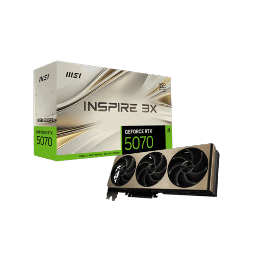 MSI GeForce RTX 5080 16G INSPIRE 3X OC Graphics Card