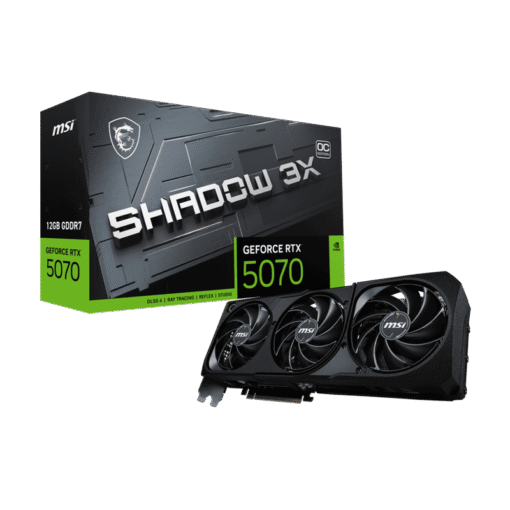MSI GeForce RTX 5070 12G SHADOW 3X OC Graphics Card
