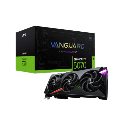 MSI GeForce RTX 5070 12G VANGUARD SOC Launch Edition Graphics Card
