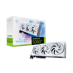 MSI GeForce RTX 5060Ti 16G GAMING TRIO OC WHITE Graphics Card