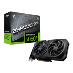 MSI GeForce RTX 5060Ti 16G SHADOW 2X OC PLUS Graphics Card