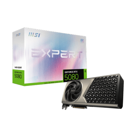 MSI GeForce RTX 5080 16G EXPERT OC Graphics Card