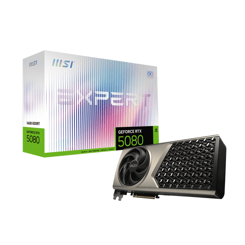 MSI GeForce RTX 5080 16G EXPERT OC Graphics Card 10 MSI RTX 5080 16G EXPERT OC pic 1