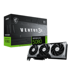 MSI GeForce RTX 5080 16G VENTUS 3X OC Graphics Card