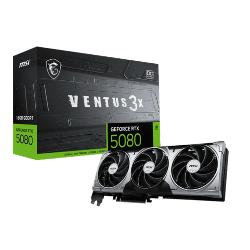 MSI GeForce RTX 5080 16G VENTUS 3X OC Graphics Card