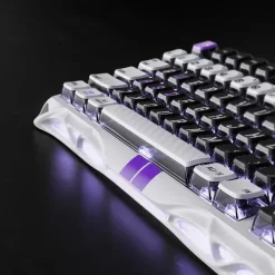 Mercury V75 HE Gaming Keyboard white pic 1