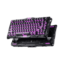 GravaStar Mercury V75 Lite - Transparent Black Gaming Keyboard