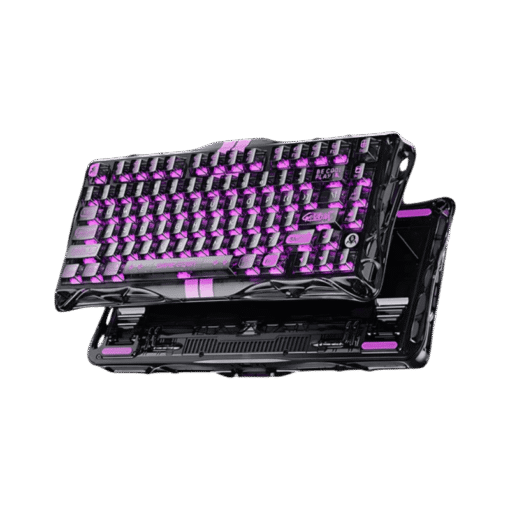 GravaStar Mercury V75 Lite - Transparent Black Gaming Keyboard