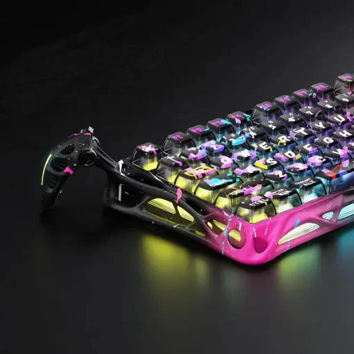 GravaStar Mercury V75 Pro - Neon Graffiti - Magnetic HE Gaming Keyboard