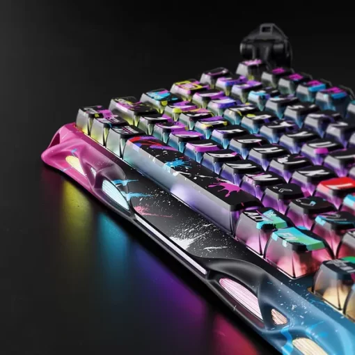 GravaStar Mercury V75 Pro - Neon Graffiti - Magnetic HE Gaming Keyboard
