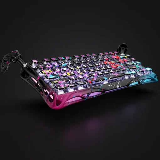 GravaStar Mercury V75 Pro - Neon Graffiti - Magnetic HE Gaming Keyboard