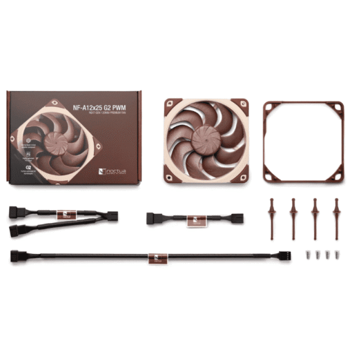 Noctua NF-A12x25 G2 PWM Fan - 120mm, 4-pin PWM, 1800 RPM