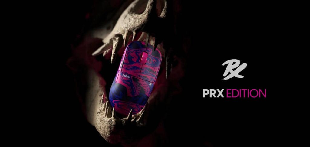 Pulsar X2 CrazyLight PRX Edtion Ultra lightweight Gaming Mouse (8K dongle included) 13 Pulsar x PRX X2 CrazyLight Page video 0149