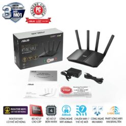 ASUS RT-BE58U WiFi 7 AiMesh Extendable Router - 688+2882 Mbps, 4x External antenna 11 RT BE58U 05