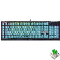 Razer BlackWidow V4 X Zenless Zone Zero Edition Edition Gaming Mechanical Keyboard - Full Size Wired, Chroma RGB, Razer Green Switch, US Layout, FRML