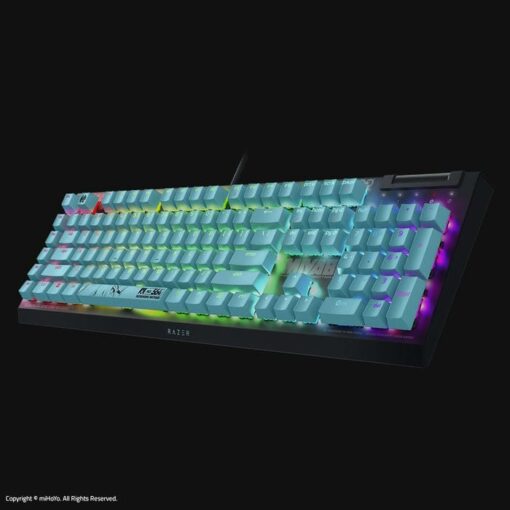 Razer BlackWidow V4 X Zenless Zone Zero Edition Edition Gaming Mechanical Keyboard - Full Size Wired, Chroma RGB, Razer Green Switch, US Layout, FRML