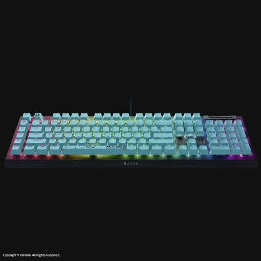 Razer BlackWidow V4 X Zenless Zone Zero Edition Edition Gaming Mechanical Keyboard - Full Size Wired, Chroma RGB, Razer Green Switch, US Layout, FRML