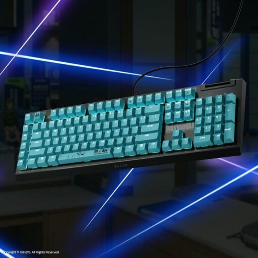 Razer BlackWidow V4 X Zenless Zone Zero Edition Edition Gaming Mechanical Keyboard - Full Size Wired, Chroma RGB, Razer Green Switch, US Layout, FRML