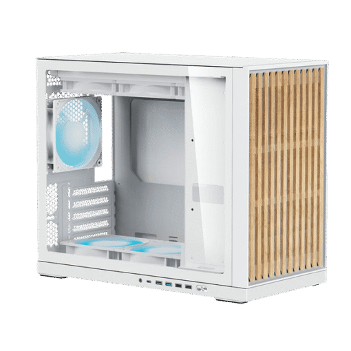 Shiny Snake G600 White iTX Case