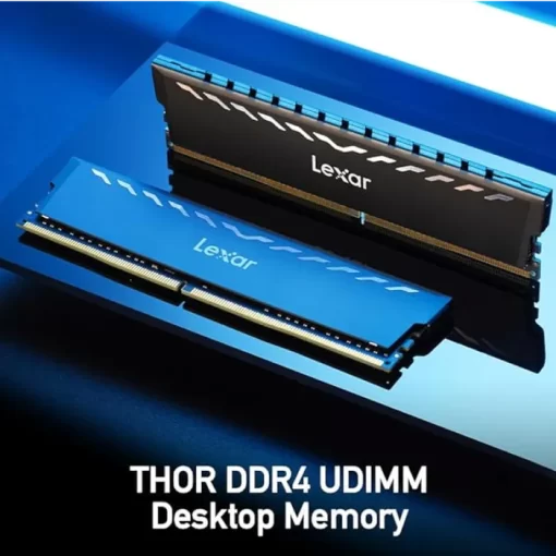 Lexar Thor Black 8GB (1x8GB) DDR4 Memory Kit - 3200MHz CL16 (LD4BU008G-R3200GSXG)