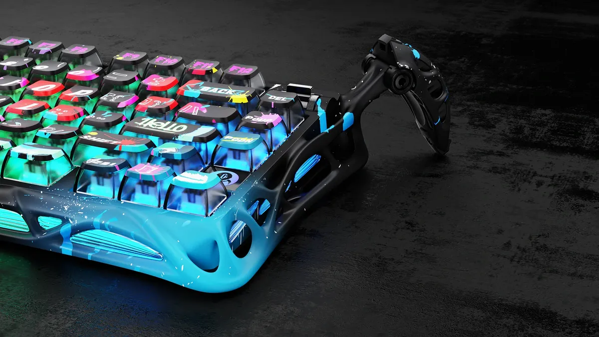 GravaStar Mercury V75 Pro - Neon Graffiti - Magnetic HE Gaming Keyboard 23 V75PRO 9 d05d0e40 d9d0 4a30 a443 317058e58a63
