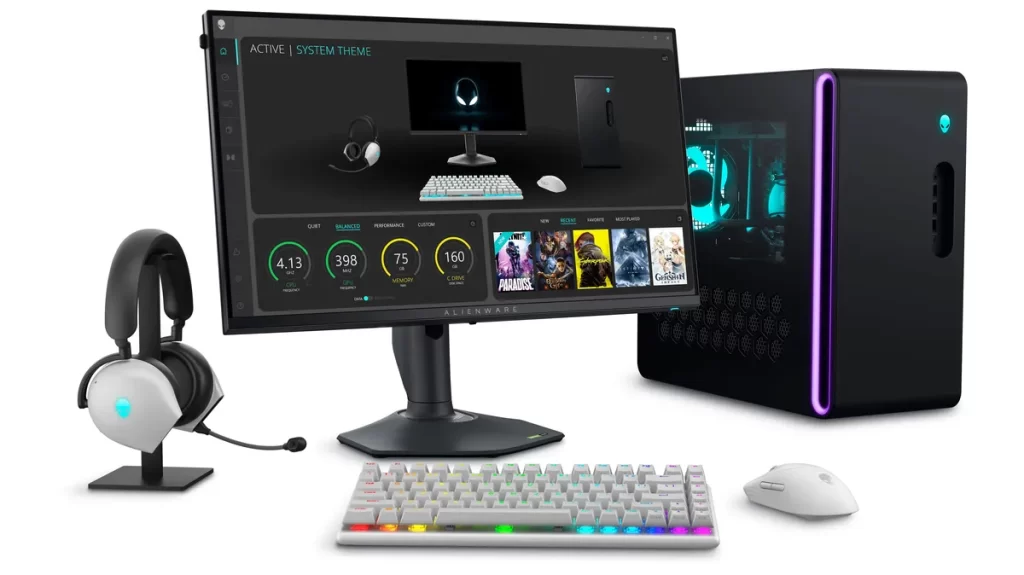 Alienware Pro Wireless Gaming Mouse - Lunar Light 26 alienware pro keyboard ll pdp awcc