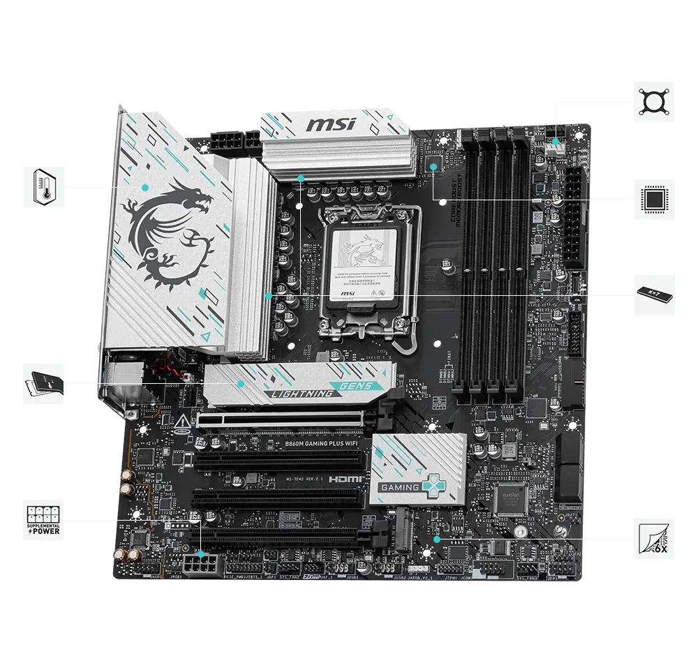 b860m gaming plus wifi hero