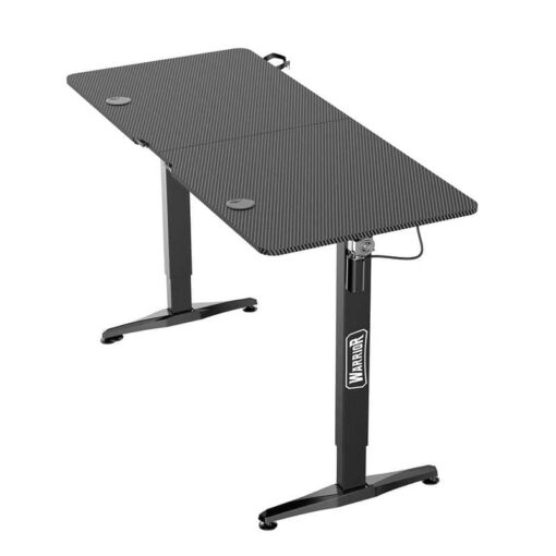 WARRIOR Paladin Series WGT606 Black - Electric Height Adjustable Standing Desk