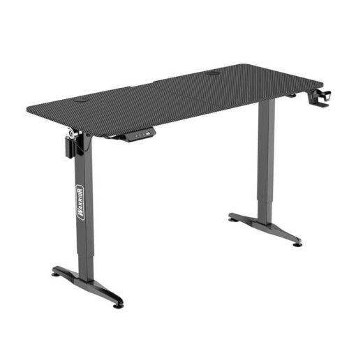 WARRIOR Paladin Series WGT606 Black - Electric Height Adjustable Standing Desk