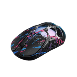 GravaStar Mercury X Pro Special Edition Neon Graffiti Gaming Mouse - 49g, 8000Hz polling rate, Tri-Mode, RGB Lighting