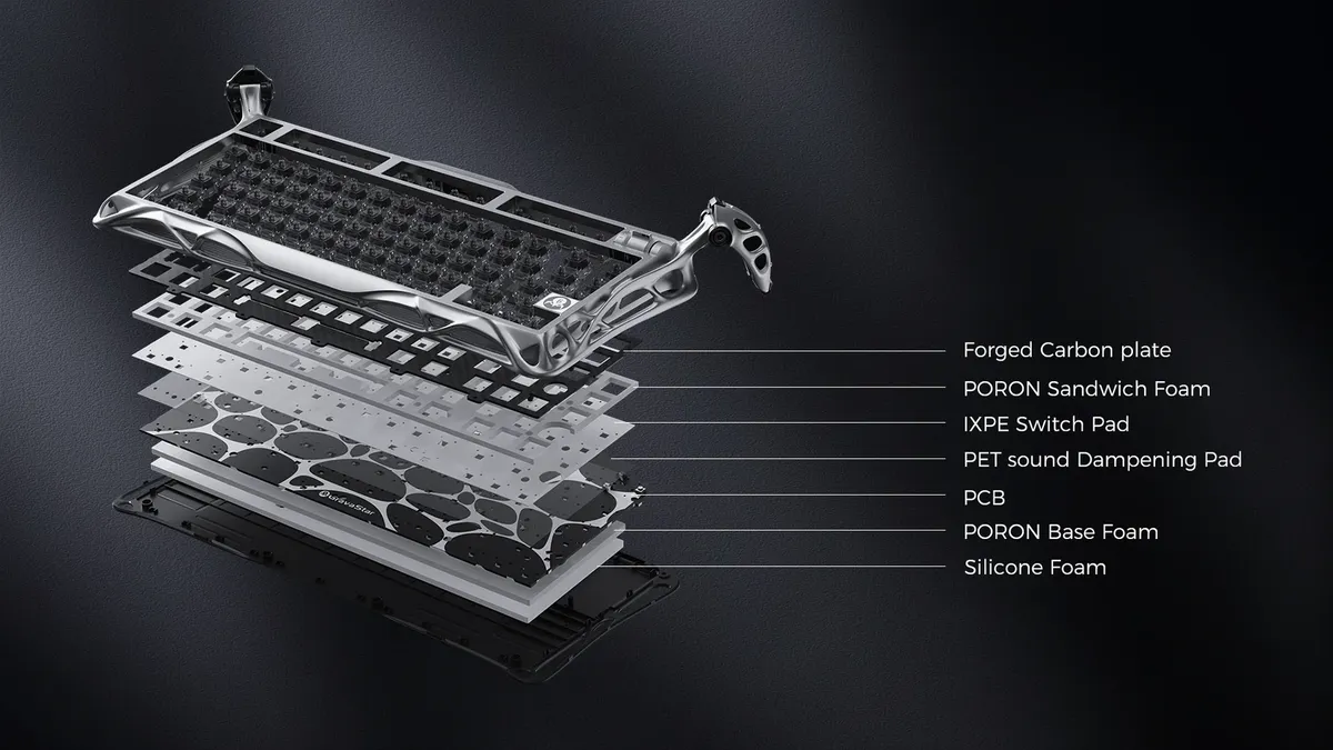 GravaStar Mercury V75 Pro - Neon Graffiti - Magnetic HE Gaming Keyboard 25 gravastar mercury v75 pro cyberpunk 75 percent hall effect magnetic switches 8khz polling rgb aluminum hot swappable futuristic design 12