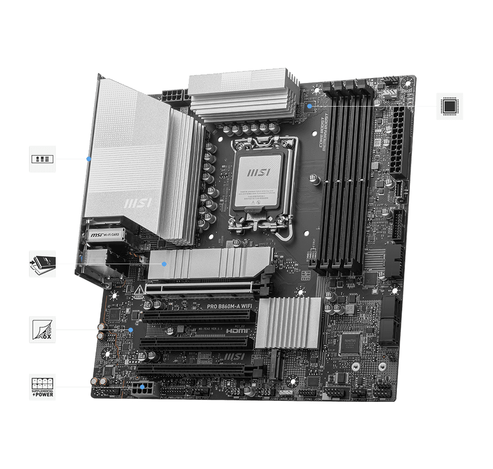pro b860 a wifi feature