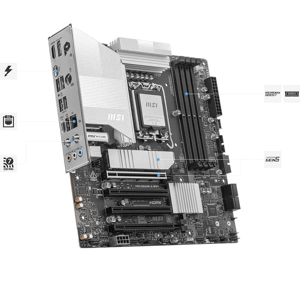 pro b860 a wifi speed