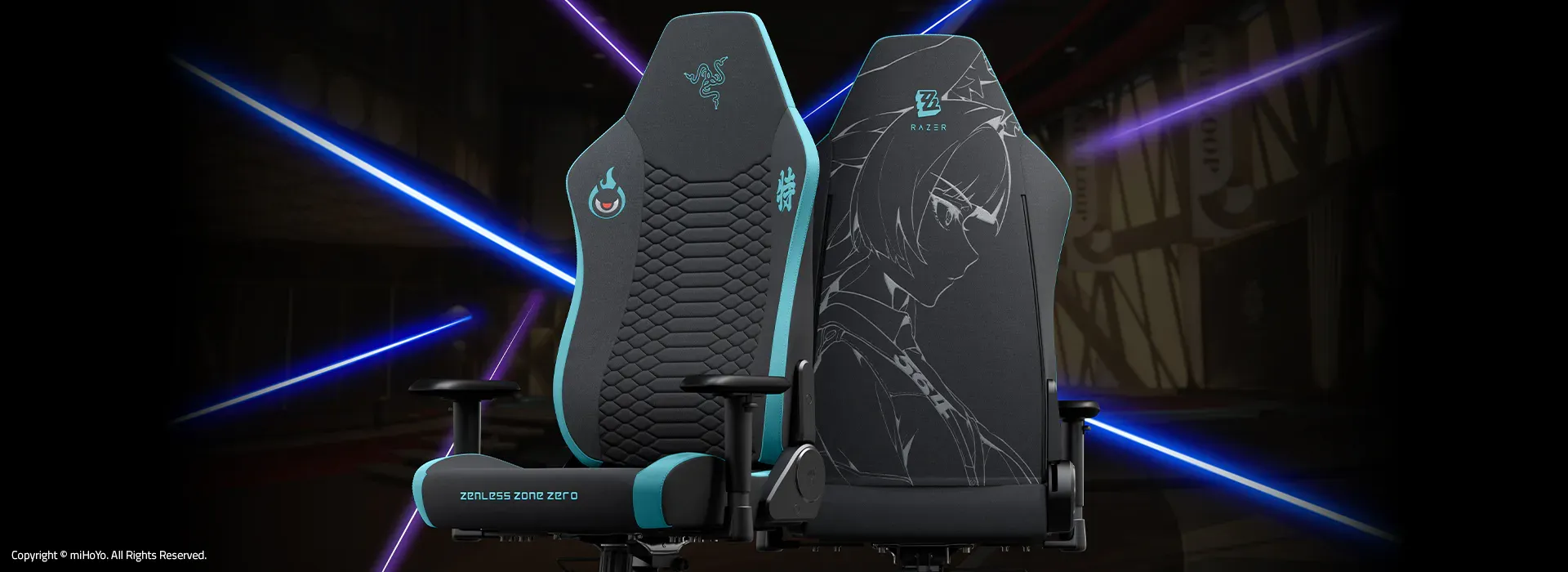 Razer Iskur V2 X Zenless Zone Zero Edition Gaming Chair 23 razer zzz iskur v2