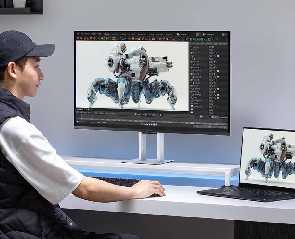 ASUS ProArt PA32UCDM OLED Professional Monitor - 32” 4K UHD (3840 x 2160) HDR10, 240Hz, DeltaE<1, 10-bit, Thunderbolt™ 4 96W, DisplayHDR™ True Black 400 1000 nits 32 11