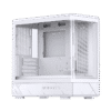 Jonsbo D200 White One-Piece Glass Panel Micro-ATX Tower Case