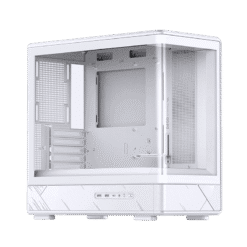 Jonsbo D200 White One-Piece Glass Panel Micro-ATX Tower Case