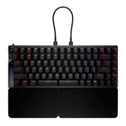ASUS ROG Falcata Gaming Keyboard – Black, 75%, hot-swappable ROG HFX V2 Magnetic Switches, ROG Hall Sensor, Tri-mode, ROG SpeedNova 8K