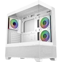 Cooler Master Elite 690 White Wood Case - 3x 120mm ARGB included