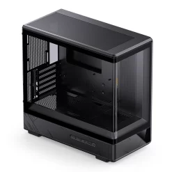 Jonsbo D200 Black One-Piece Glass Panel Micro-ATX Tower Case 13 JONSBO D200 BLK pic 2
