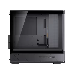 Jonsbo D200 Black One-Piece Glass Panel Micro-ATX Tower Case 16 JONSBO D200 BLK pic 5
