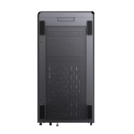 Jonsbo D200 Black One-Piece Glass Panel Micro-ATX Tower Case