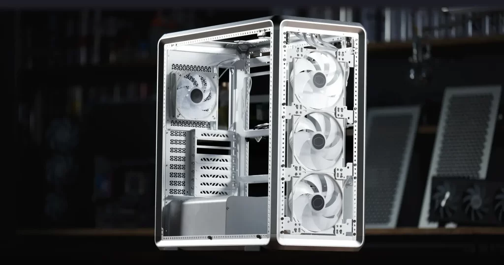 Cooler Master MasterFrame 600 Silver E-ATX Case - Aluminum Frame, Magnetic Side Panels 13 MasterFrame 600 page 6