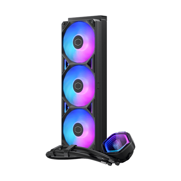 Cooler Master MASTERLIQUID 360 ATMOS II LCD Black AIO Liquid CPU Cooler 5 Cooler Master MASTERLIQUID 360 ATMOS II LCD Black AIO Liquid CPU Cooler