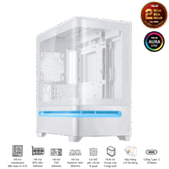 ASUS Prime AP202TG White M-ATX Tempered Glass Case