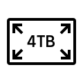 th icon capacity 4tb blk