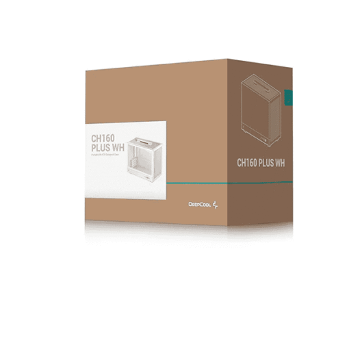 DEEPCOOL CH160 Plus White Portable High Airflow M-ITX Case