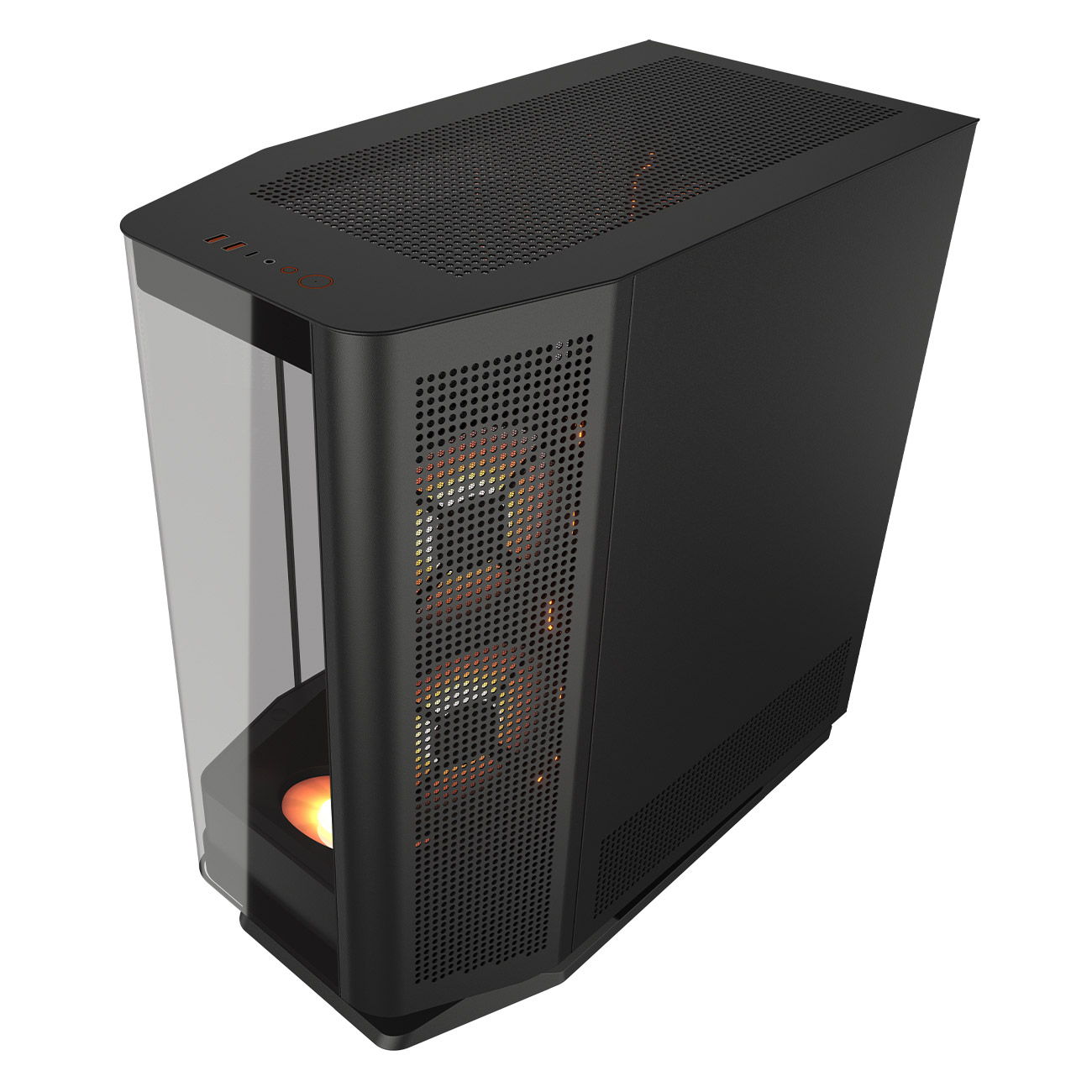 Cougar FV270 RGB Black Mid-Tower E-ATX Gaming Case - 4 Pre-installed Fans, BTF MB support 7 Cougar FV270 RGB Black Mid-Tower E-ATX Gaming Case - 4 Pre-installed Fans, BTF MB support