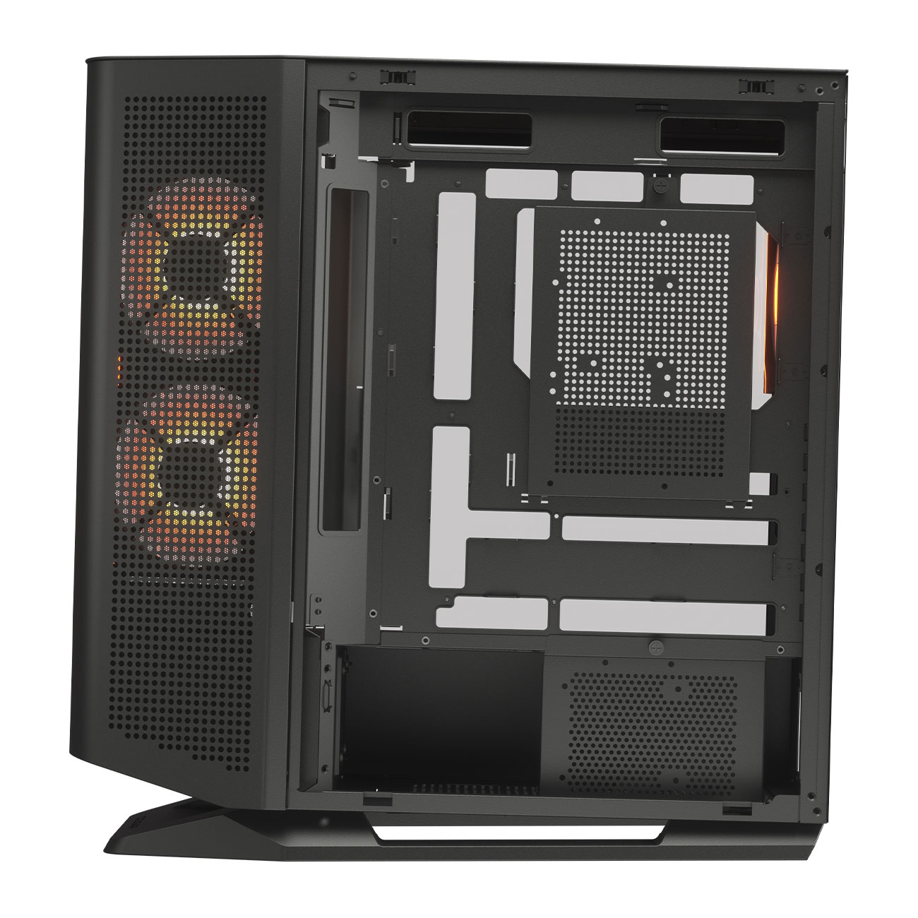 Cougar FV270 RGB Black Mid-Tower E-ATX Gaming Case - 4 Pre-installed Fans, BTF MB support 8 Cougar FV270 RGB Black Mid-Tower E-ATX Gaming Case - 4 Pre-installed Fans, BTF MB support
