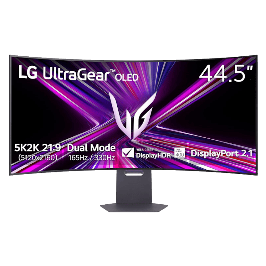 LG Ultragear 45GX950A-B Ultragear Gaming Monitor - 45 inch 5K2K WUHD(5120 x 2160), OLED16:9, Dual Mode 330Hz-165Hz, FreeSync, 0.03ms, G-sync Compatible 1 LG Ultragear 45GX950A-B Ultragear Gaming Monitor - 45 inch 5K2K WUHD(5120 x 2160), OLED16:9, Dual Mode 330Hz-165Hz, FreeSync, 0.03ms, G-sync Compatible